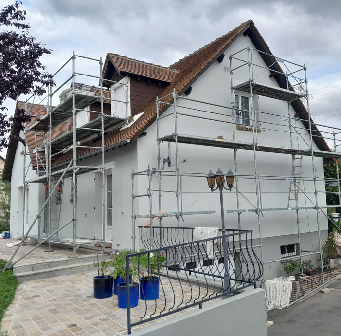Ravalement façade à Bonneval